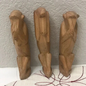 Vintage Monkey See Hear Speak No Evil